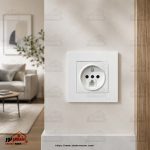کلید پریز تلفن توکار آسان بکر