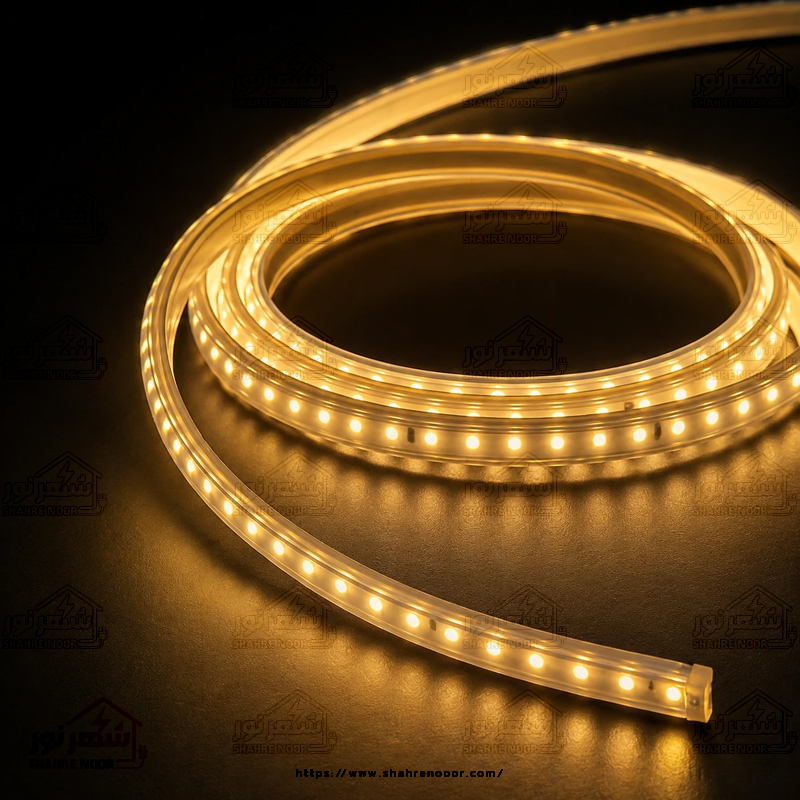 ریسه آفتابی ریسه شلنگی LED آفتابی افروغ گستر - تصویر 1