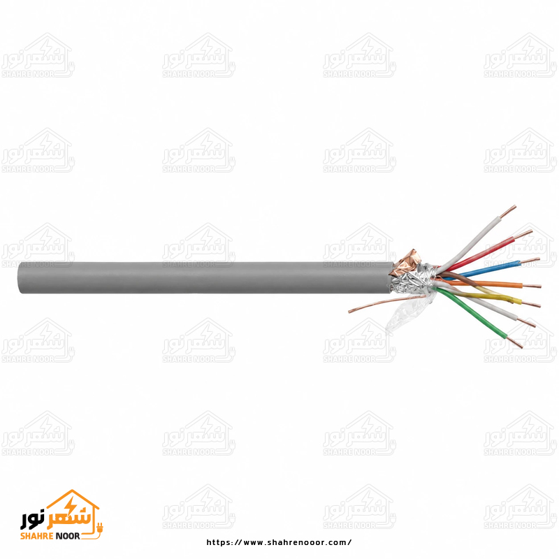 کابل 6 زوج فویلدار 06 پینو کابل مخابراتی 6 زوج فویلدار 06 پینو - تصویر 1